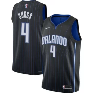 Jalen Suggs Orlando Magic Nike Youth Swingman Chic Jersey Icon Edition Black