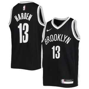 James Harden Brooklyn Nets Nike Youth Eye - catching Swingman Jersey Icon Edition Black