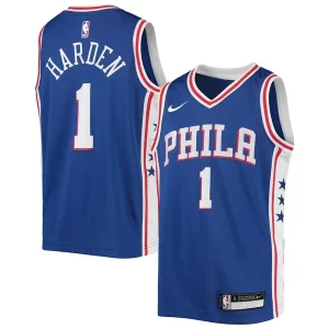 James Harden Chic Philadelphia 76ers Nike Youth Swingman Jersey Icon Edition Royal