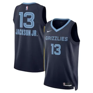 Jaren Jackson Jr. Eye - catching Memphis Grizzlies Nike Unisex Swingman Jersey Icon Edition Navy