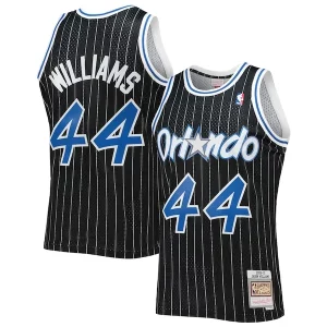 Jason Eye - catching Williams Orlando Magic 2001/02 Hardwood Classics Swingman Jersey Black