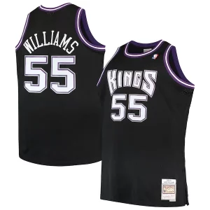 Jason Fabulous Williams Sacramento Kings Big & Tall 2000/01 Hardwood Classics Swingman Jersey Black
