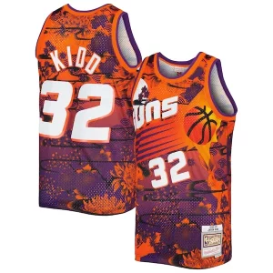 Jason Kidd Trendy Phoenix Suns 1999/00 Hardwood Classics Lunar New Year Swingman Jersey Orange