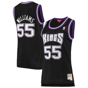 Jason Williams Sacramento Kings Women's 2000/01 Hardwood Classics Swingman Jersey Black Eye - catching