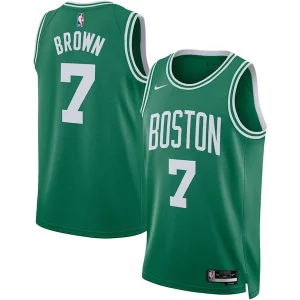 Jaylen Brown Boston Celtics Chic Nike Unisex Swingman Jersey Icon Edition Kelly Green