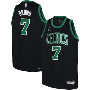 Jaylen Brown Boston Celtics Jordan Brand Youth Trendy Swingman Jersey Statement Edition Black