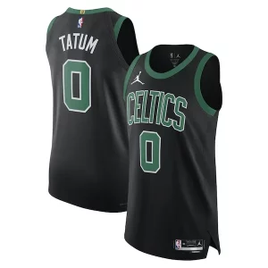 Jayson Tatum Boston Celtics Fabulous Jordan Brand Authentic Player Jersey Statement Edition Black