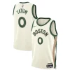 Jayson Tatum Boston Celtics Nike Unisex 2023/24 Swingman Jersey White City Edition Eye - catching
