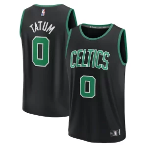 Jayson Tatum Boston Celtics Fast Break Replica Player Jersey Gorgeous Statement Edition Black