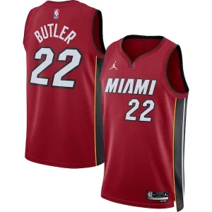 Jimmy Butler Miami Heat Jordan Stylish Brand Unisex Swingman Jersey Statement Edition Red