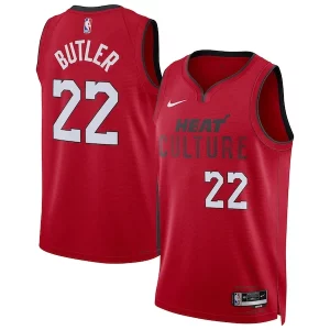 Jimmy Butler Miami Heat Nike Unisex 2024/25 Stylish Swingman Player Jersey City Edition Red
