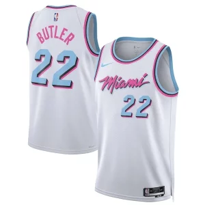 Jimmy Butler Miami Heat Nike Unisex 2024/25 Swingman Player Eye - catching Jersey City Edition White