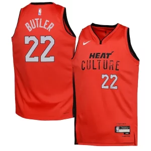 Jimmy Butler Miami Heat Nike Youth 2024/25 Fabulous Swingman Player Jersey City Edition Red