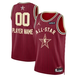 Jordan Brand Premium Unisex 2024 NBA All Star Game Swingman Custom Jersey Crimson