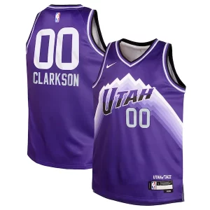 Jordan Clarkson Utah Jazz Nike Youth Swingman Replica Jersey City Chic Edition Purple