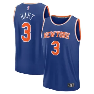 Josh Hart New York Knicks Fast Break Replica Player Jersey Icon Edition Royal Gorgeous