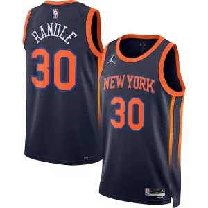 Julius Randle New Premium York Knicks Jordan Brand Unisex Swingman Jersey Statement Edition Navy