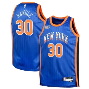Julius Randle New York Knicks Nike Unique Youth Swingman Replica Jersey City Edition Blue