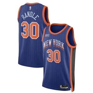 Julius Randle New York Knicks Nike Unisex 2023/24 Swingman Jersey Blue City Premium Edition