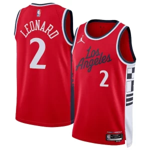 Kawhi Leonard LA Clippers Jordan Chic Brand Unisex 2024/25 Swingman Jersey Statement Edition Red