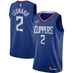Kawhi Leonard LA Clippers Nike Swingman Jersey Royal Unique Icon Edition