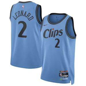 Kawhi Leonard LA Clippers Nike Unisex 2024/25 Swingman Player Jersey City Edition Light Blue Gorgeous