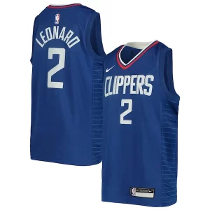 Kawhi Leonard LA Clippers Nike Youth Swingman Jersey Icon Edition Unique Royal/White