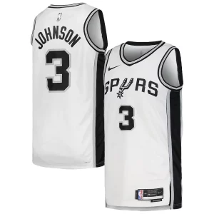 Keldon Johnson San Antonio Spurs Nike Unisex Swingman Jersey Association Unique Edition White