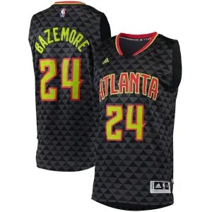 Kent Chic Bazemore Atlanta Hawks adidas Swingman Jersey Charcoal