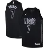 Kevin Durant Brooklyn Nets Jordan Stylish Brand Youth Swingman Jersey Statement Edition Black