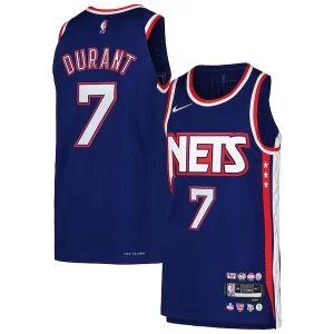 Kevin Durant Brooklyn Nets Nike Authentic Player Fabulous Jersey City Edition Blue