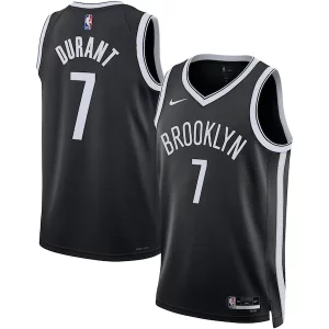 Kevin Durant Brooklyn Nets Nike Unisex Swingman Fabulous Jersey Icon Edition Black/White