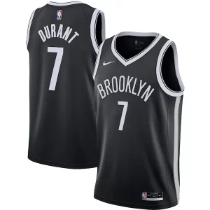 Kevin Durant Brooklyn Premium Nets Nike 2020/21 Swingman Jersey Black Icon Edition
