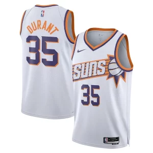 Kevin Durant Elegant Phoenix Suns Nike Unisex Swingman Jersey Association Edition White/Purple