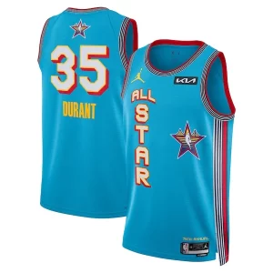 Kevin Durant Jordan Brand Unisex 2025 NBA All Star Game Swingman Player Gorgeous Jersey Light Blue