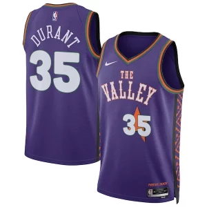 Kevin Durant Phoenix Eye - catching Suns Nike Unisex 2024/25 Swingman Player Jersey City Edition Purple