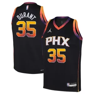 Kevin Durant Phoenix Suns Jordan Brand Youth 2022/23 Swingman Jersey Eye - catching Statement Edition Black