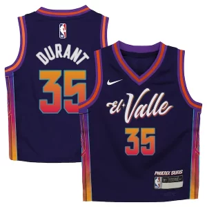 Kevin Durant Phoenix Suns Nike Toddler 2023/24 Swingman Replica Jersey Chic City Edition Purple