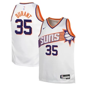 Kevin Durant Phoenix Suns Nike Youth Swingman Jersey Association Edition Stylish White