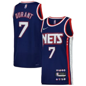 Kevin Elegant Durant Brooklyn Nets Nike Swingman Player Jersey City Edition Blue/Gray