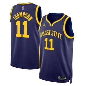 Klay Eye - catching Thompson Golden State Warriors Jordan Brand Unisex Swingman Jersey Statement Edition Navy