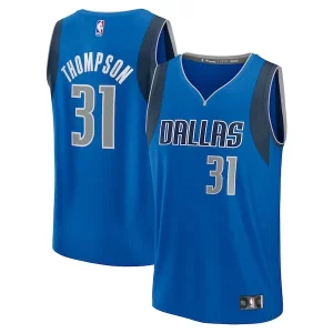 Klay Thompson Dallas Mavericks Youth Fast Break Replica Player Jersey Icon Edition Premium Blue