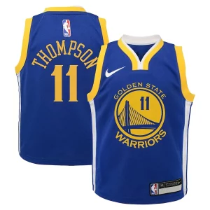 Klay Thompson Golden State Warriors Nike Preschool Dri FIT Swingman Player Jersey Icon Chic Edition Royal