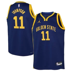 Klay Thompson Golden State Warriors Jordan Brand Youth Swingman Jersey Statement Stylish Edition Blue