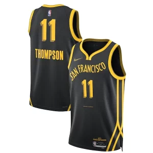 Klay Thompson Golden State Warriors Nike Unisex 2023/24 Swingman Jersey Black City Edition Elegant
