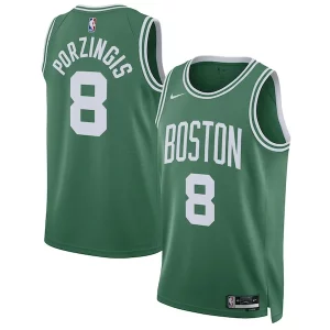 Kristaps Porzingis Boston Celtics Nike Unisex Trendy Swingman Jersey Icon Edition Kelly Green
