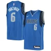Kristaps Porzingis Dallas Mavericks Nike Youth Swingman Jersey Icon Edition Premium Blue