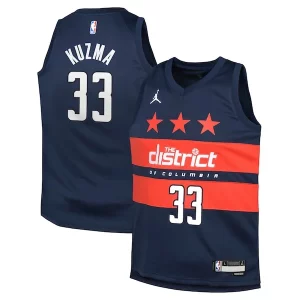 Kyle Kuzma Washington Wizards Jordan Brand Youth Swingman Jersey Statement Edition Gorgeous Navy