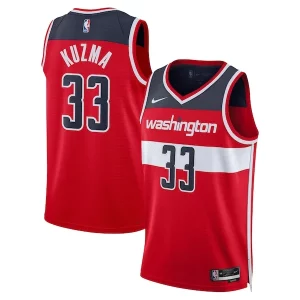 Kyle Kuzma Washington Wizards Nike Unisex Swingman Chic Jersey Icon Edition Red