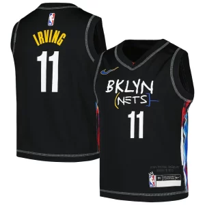 Kyrie Irving Brooklyn Nets Nike Preschool Fabulous 2020/21 Swingman Jersey City Edition Black